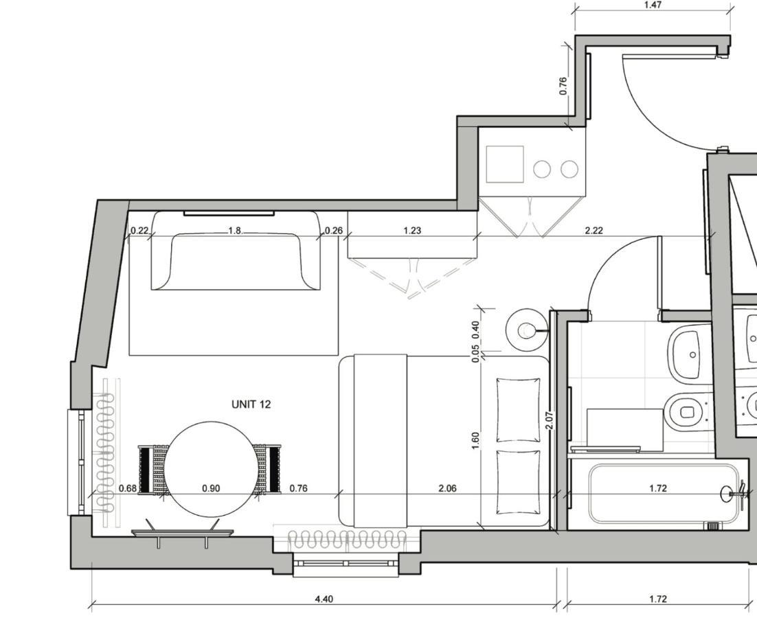Cozy Studio Apartment Unit 12 In Center Of Zurique Exterior foto